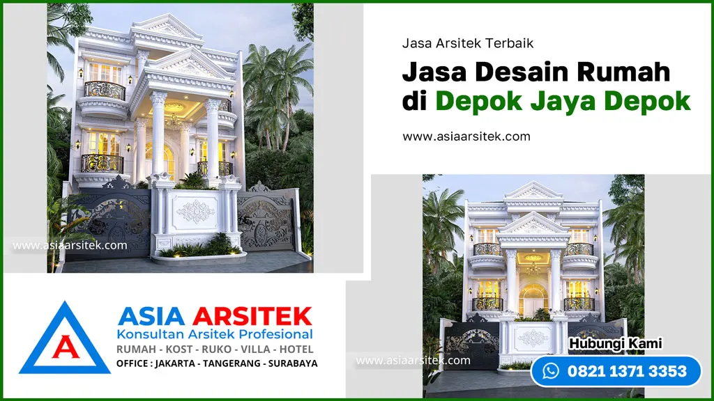 Jasa Desain Rumah di Depok Jaya