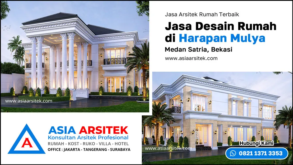 Jasa Desain Rumah di Harapan Mulya