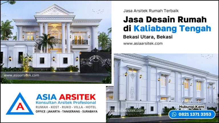 Jasa Desain Rumah di Kaliabang Tengah