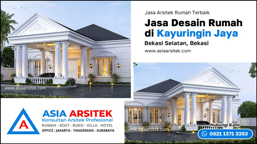 Jasa Desain Rumah di Kayuringin Jaya