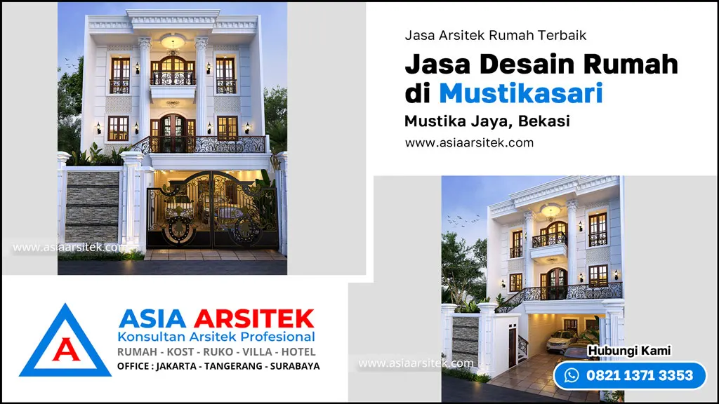 Jasa Desain Rumah di Mustikasari