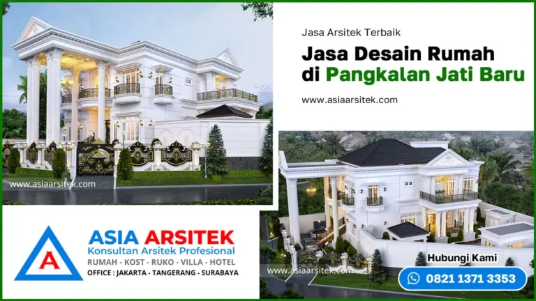 Jasa Desain Rumah di Pangkalan Jati Baru