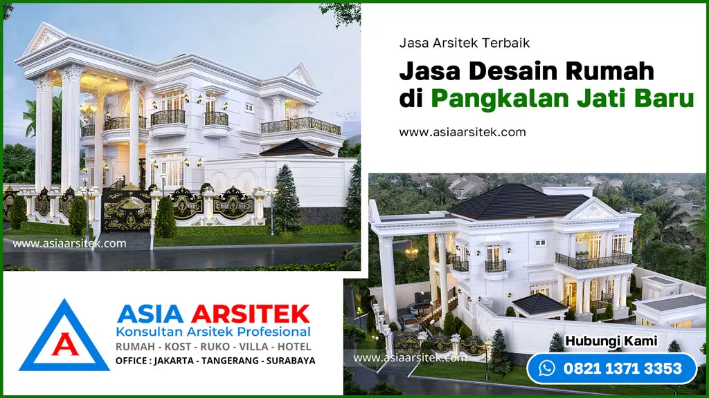 Jasa Desain Rumah di Pangkalan Jati Baru
