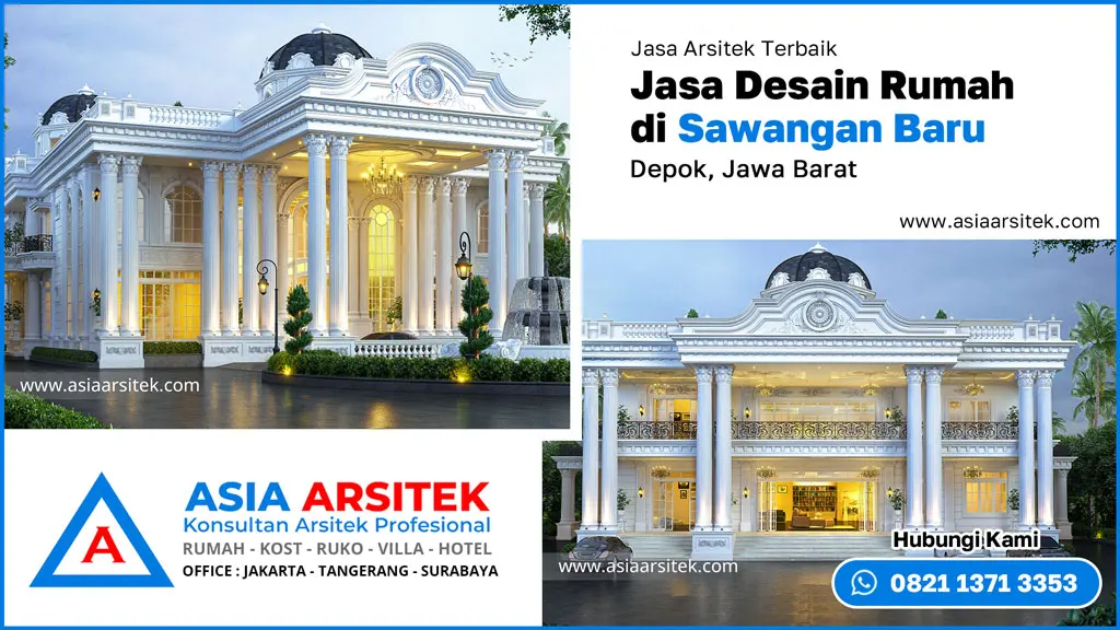 Jasa Desain Rumah di Sawangan Baru
