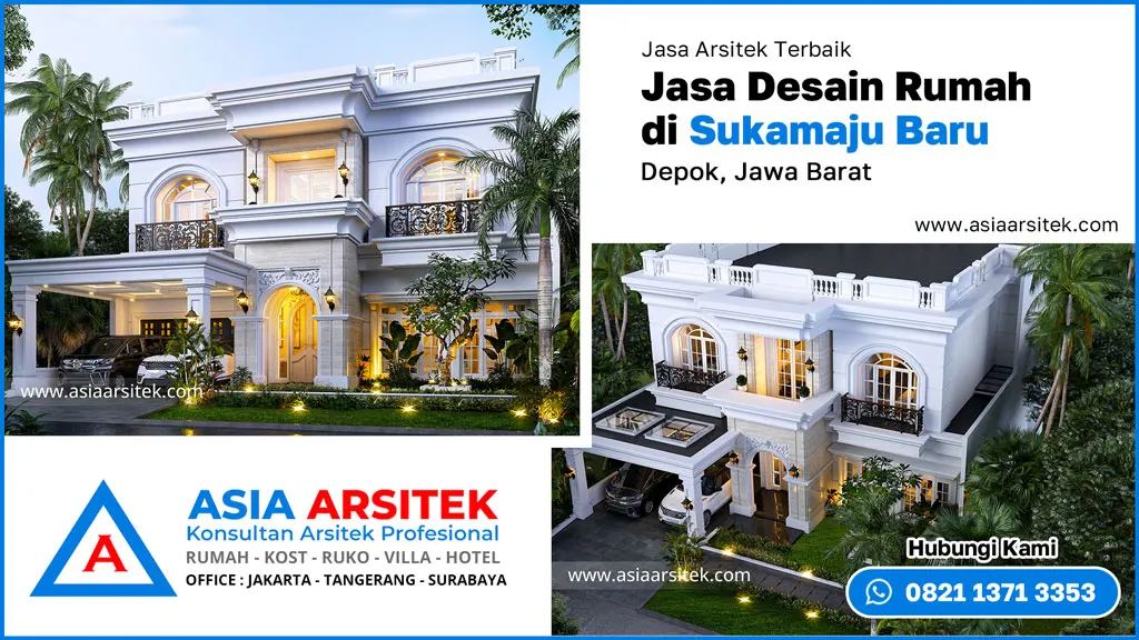Jasa Desain Rumah di Sukamaju Baru
