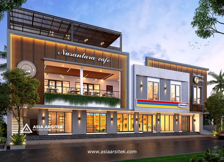 Jasa Arsitek Desain Ruko dan Rukan 23