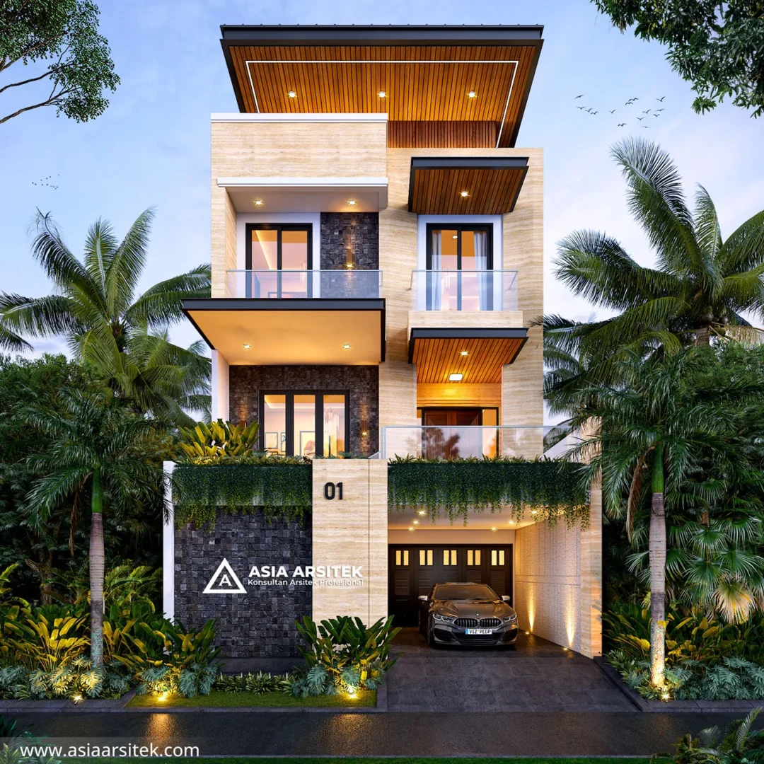 Jasa Arsitek Desain Rumah Minimalis Modern di Cipondoh Tangerang tanpa pagar