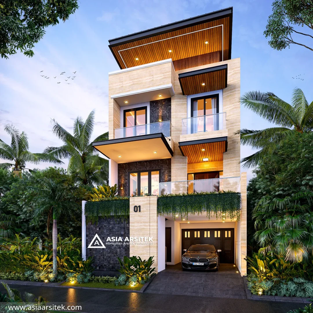 Jasa Arsitek Desain Rumah Minimalis Modern di Cipondoh Tangerang elegan