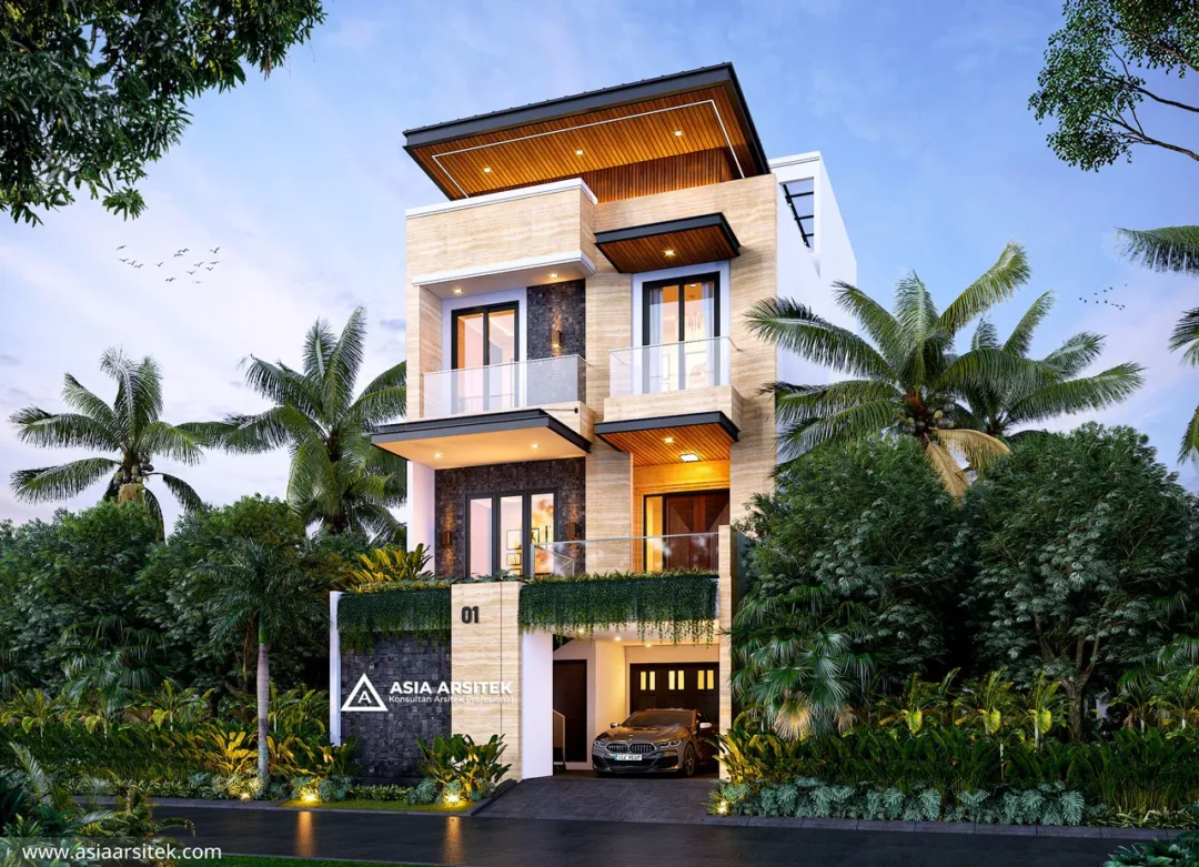 Jasa Arsitek Desain Rumah Minimalis Modern di Cipondoh Tangerang landscape