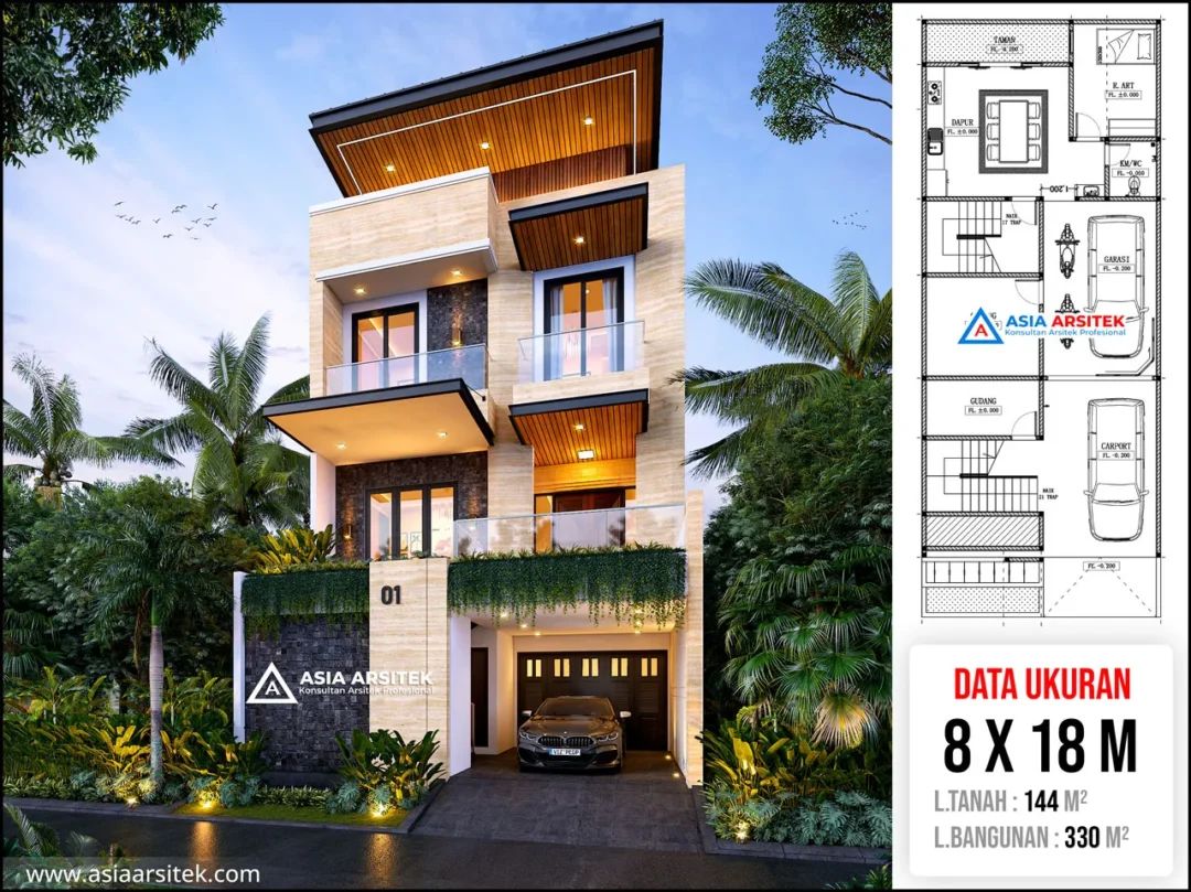 Jasa Arsitek Desain Rumah Minimalis Modern di Cipondoh Tangerang desain rumah minimalis