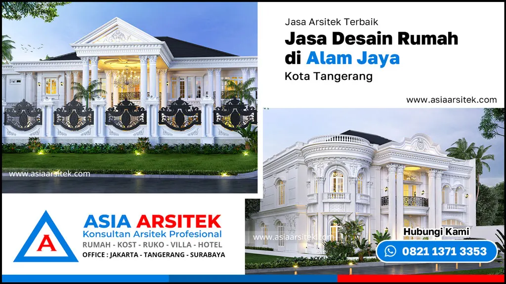 Jasa Desain Rumah di Alam Jaya