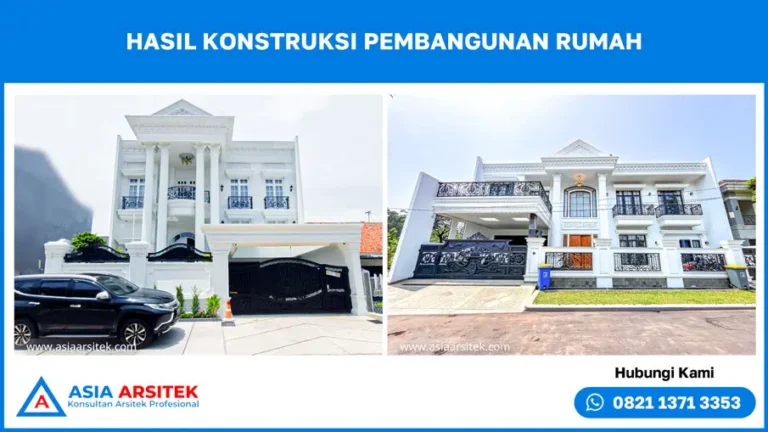 Jasa Desain Rumah di Bogor Utara realisasi desain rumah