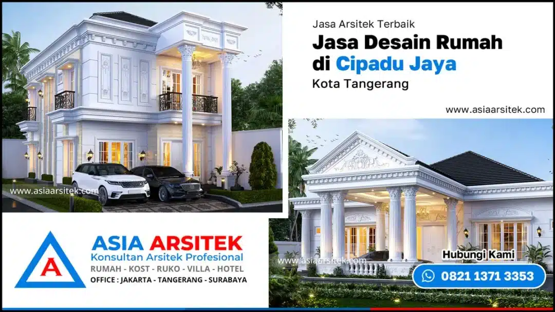 Jasa Desain Rumah di Cipadu Jaya