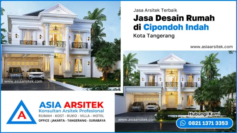 Jasa Desain Rumah di Cipondoh Indah
