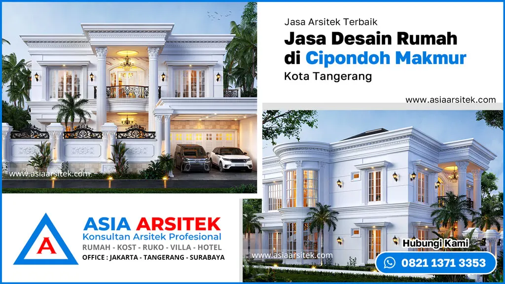 Jasa Desain Rumah di Cipondoh Makmur