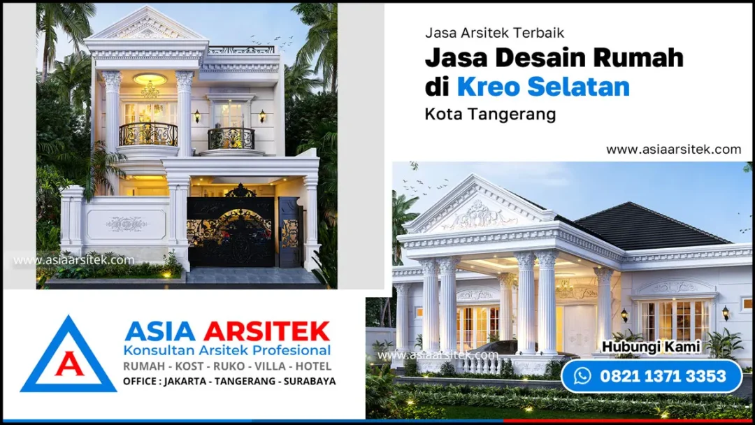 Jasa Desain Rumah di Kreo Selatan