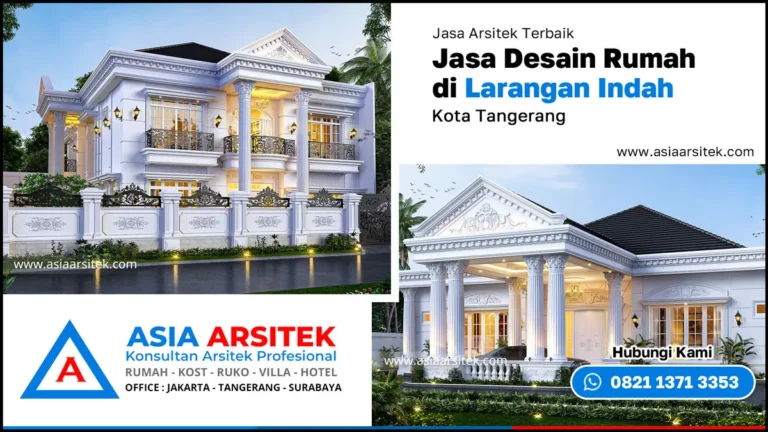 Jasa Desain Rumah di Larangan Indah