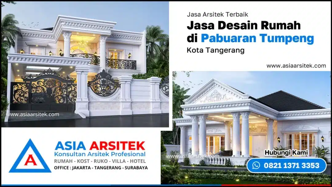 Jasa Desain Rumah di Pabuaran Tumpeng