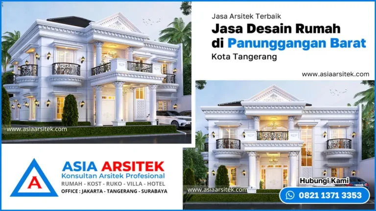 Jasa Desain Rumah di Panunggangan Barat