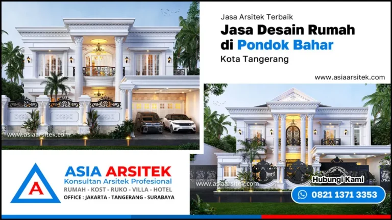 Jasa Desain Rumah di Pondok Bahar