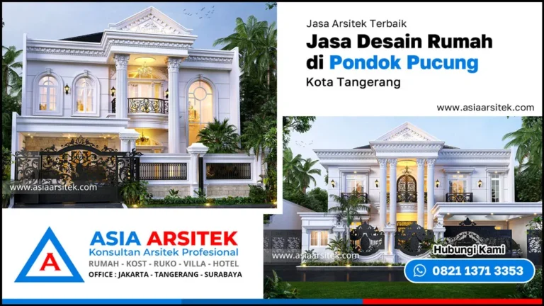 Jasa Desain Rumah di Pondok Pucung