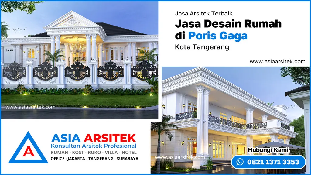 Jasa Desain Rumah di Poris Gaga