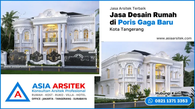 Jasa Desain Rumah di Poris Gaga Baru