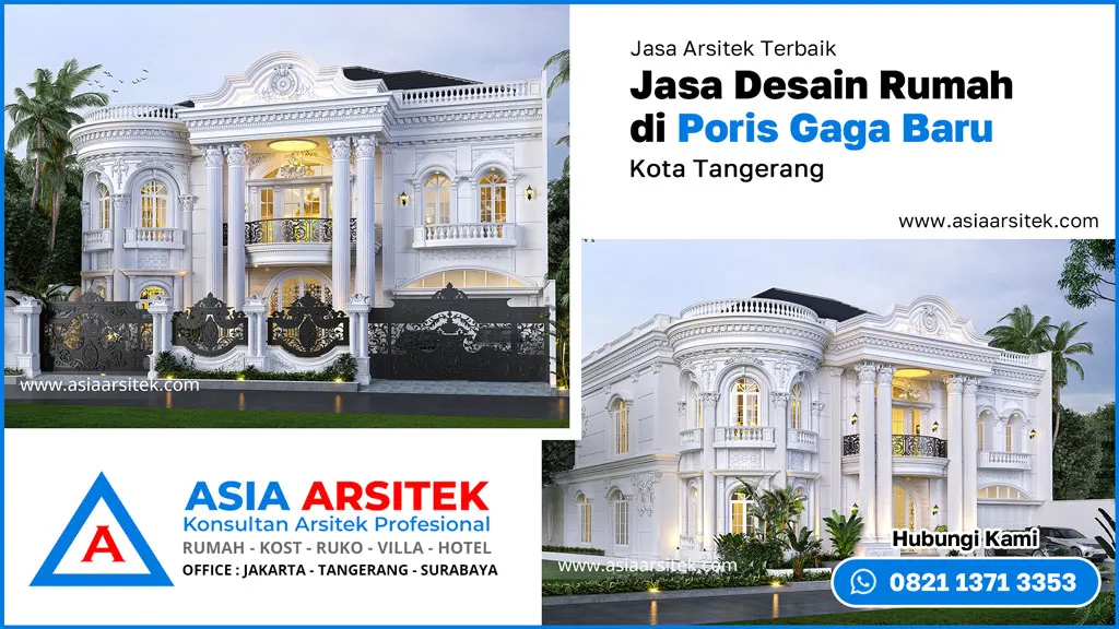 Jasa Desain Rumah di Poris Gaga Baru