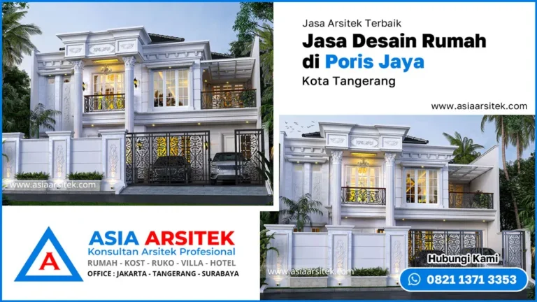 Jasa Desain Rumah di Poris Jaya