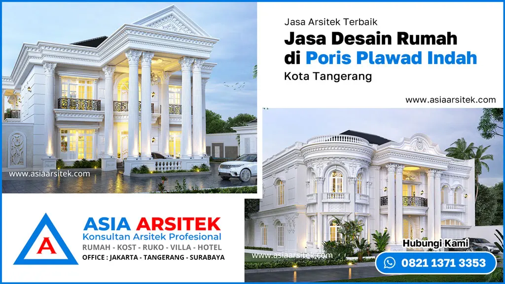 Jasa Desain Rumah di Poris Plawad Indah