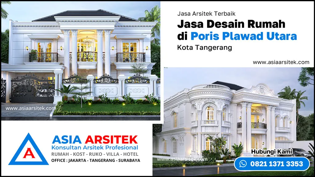 Jasa Desain Rumah di Poris Plawad Utara