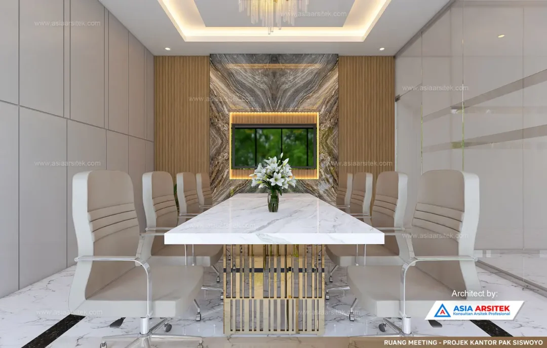 Jasa Arsitek Desain Kantor 5 Lantai di Tanjung Priok Jakarta Utara ruang meeting