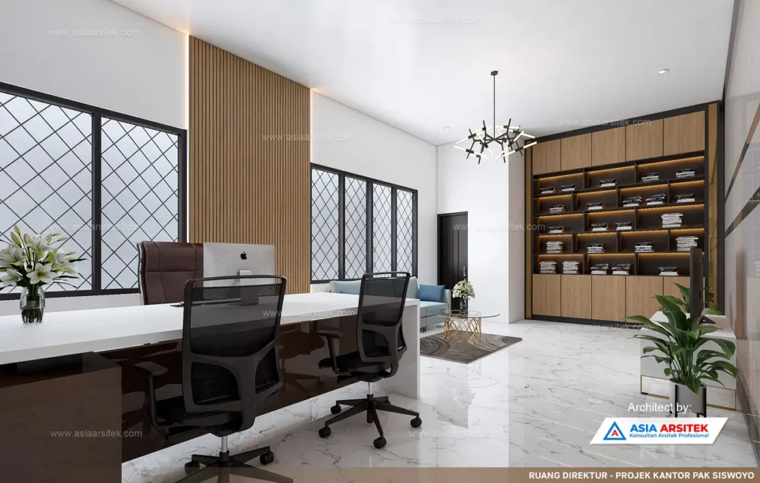 Jasa Arsitek Desain Kantor 5 Lantai di Tanjung Priok Jakarta Utara ruang direktur