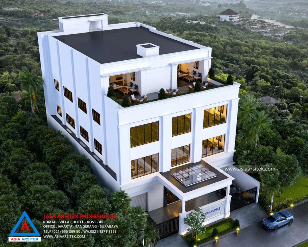 Jasa Arsitek Desain Kantor 5 Lantai di Tanjung Priok Jakarta Utara Atas