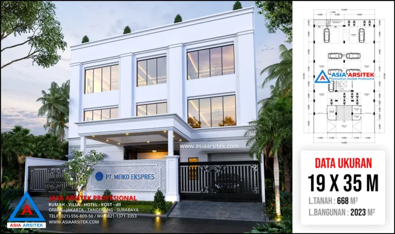 Jasa Arsitek Desain Kantor 5 Lantai di Tanjung Priok Jakarta Utara