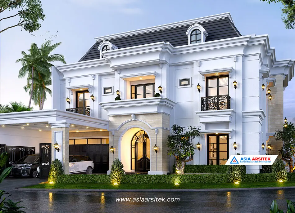 Jasa Arsitek Desain Rumah Tropis 2 Lantai di Bogor 121