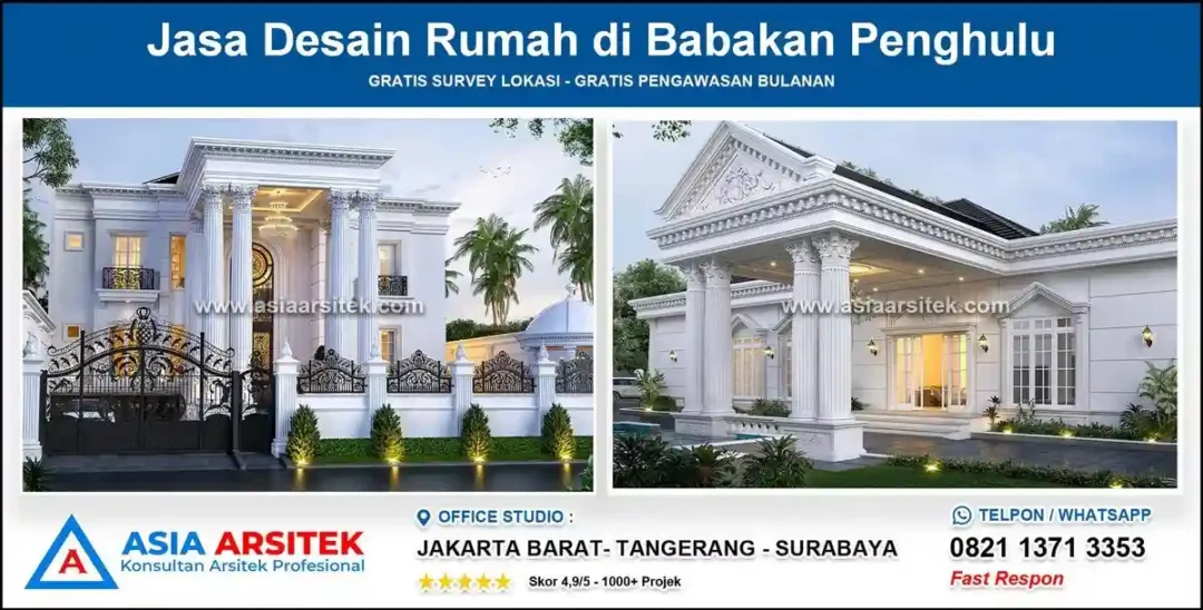 Jasa Desain Rumah di Babakan Penghulu