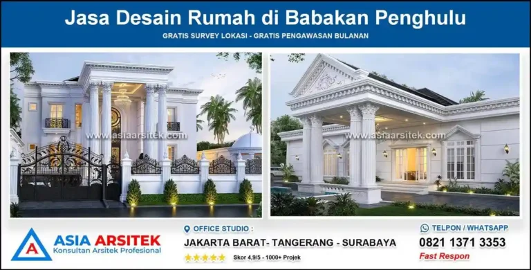 Jasa Desain Rumah di Babakan Penghulu