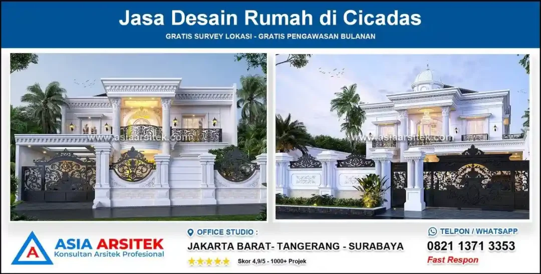Jasa Desain Rumah di Cicadas