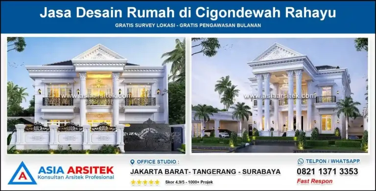 Jasa Desain Rumah di Cigondewah Rahayu