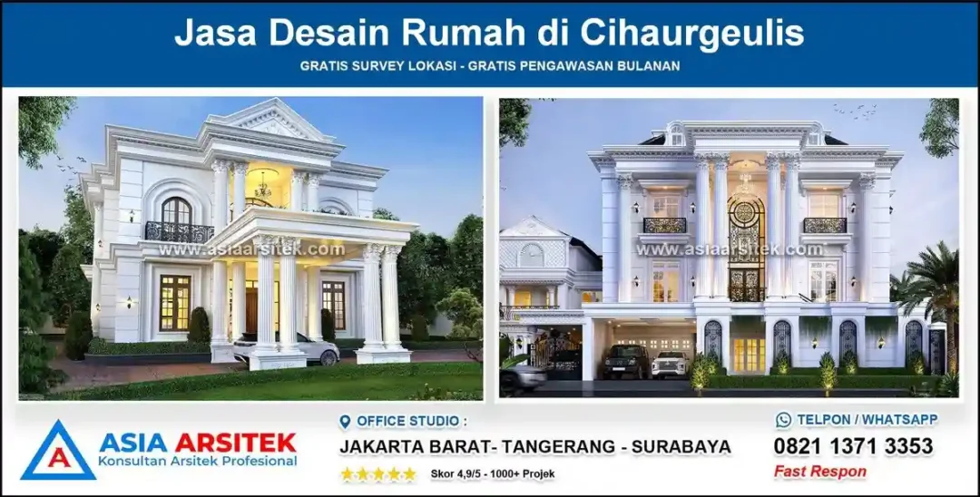 Jasa Desain Rumah di Cihaurgeulis