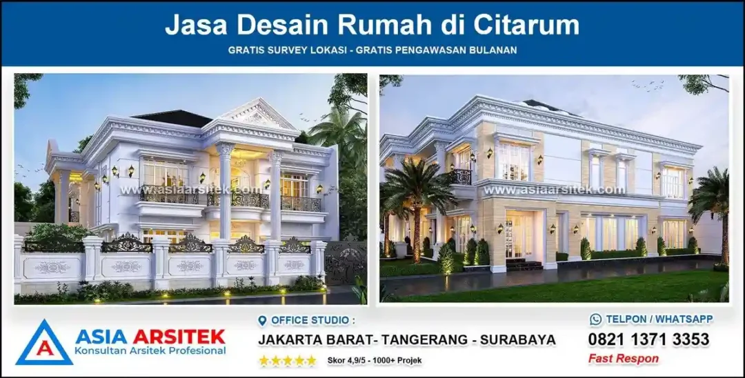 Jasa Desain Rumah di Citarum