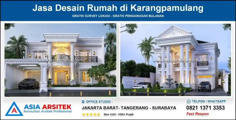 Jasa Desain Rumah di Karangpamulang
