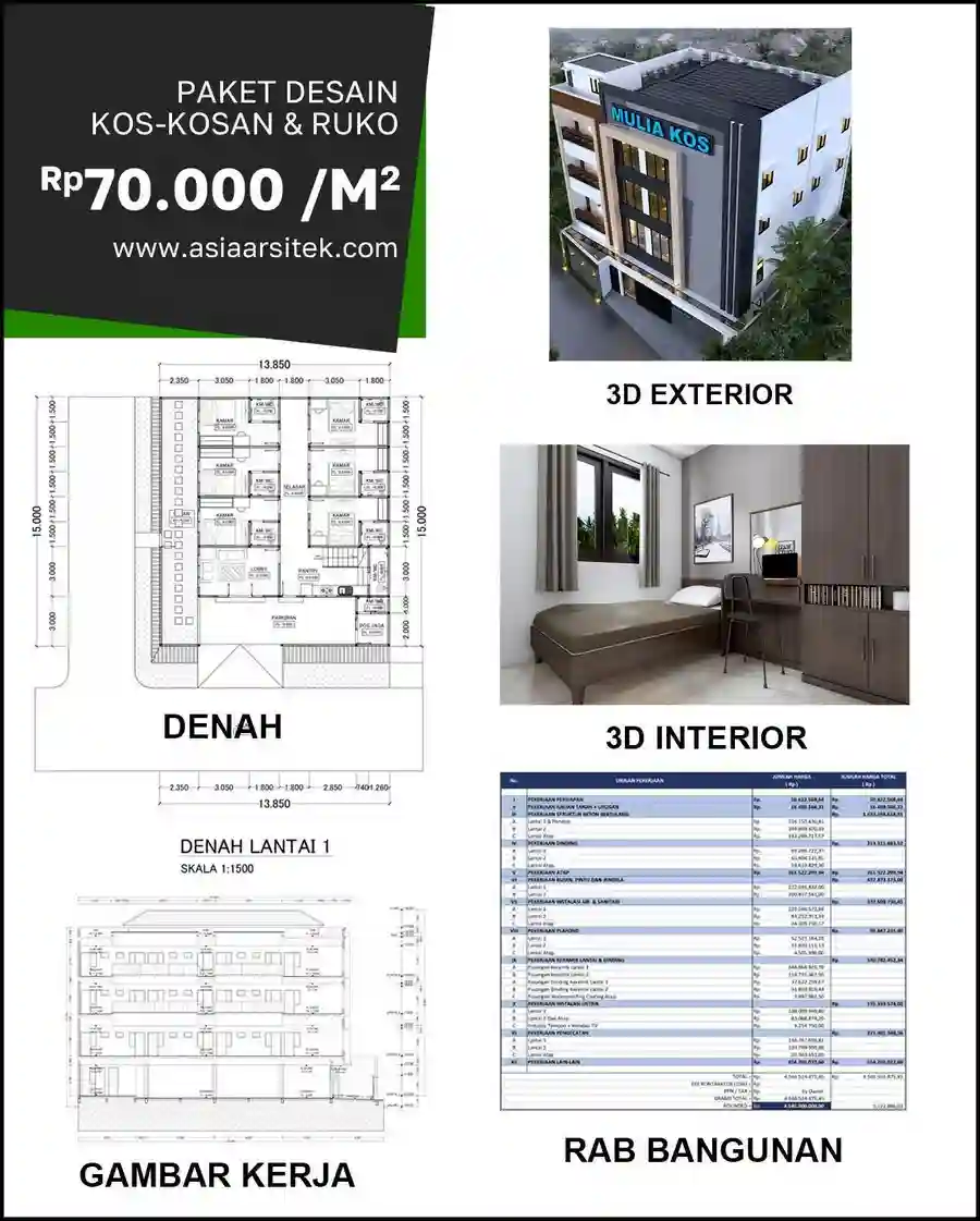 Jasa Desain Rumah di Ledeng biaya arsitek rumah