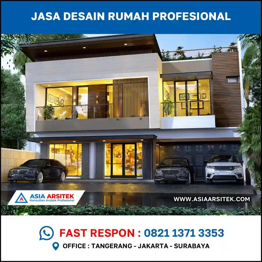 Jasa Desain Rumah di Ledeng minimalis