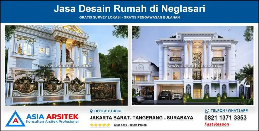 Jasa Desain Rumah di Neglasari
