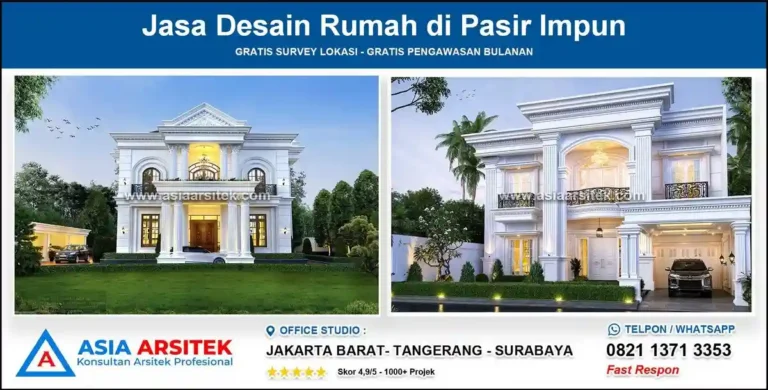 Jasa Desain Rumah di Pasir Impun