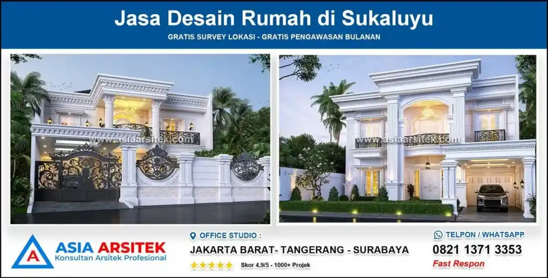 Jasa Desain Rumah di Sukaluyu