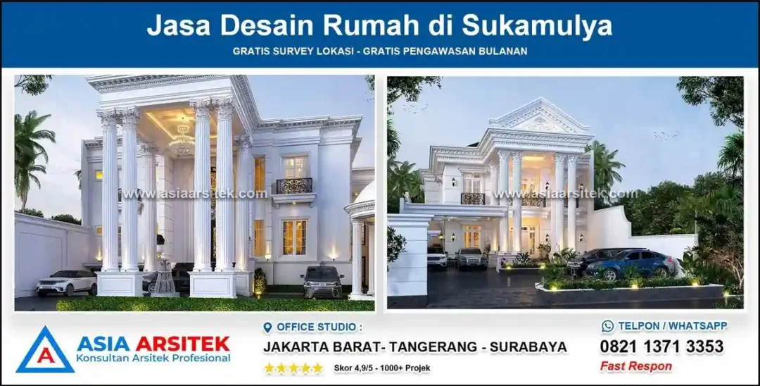 Jasa Desain Rumah di Sukamulya