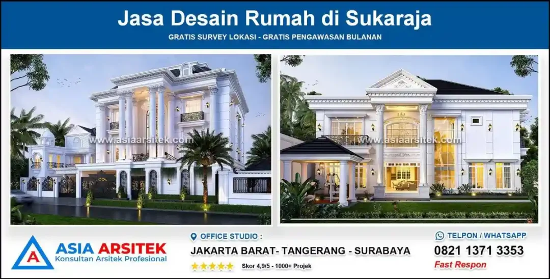 Jasa Desain Rumah di Sukaraja